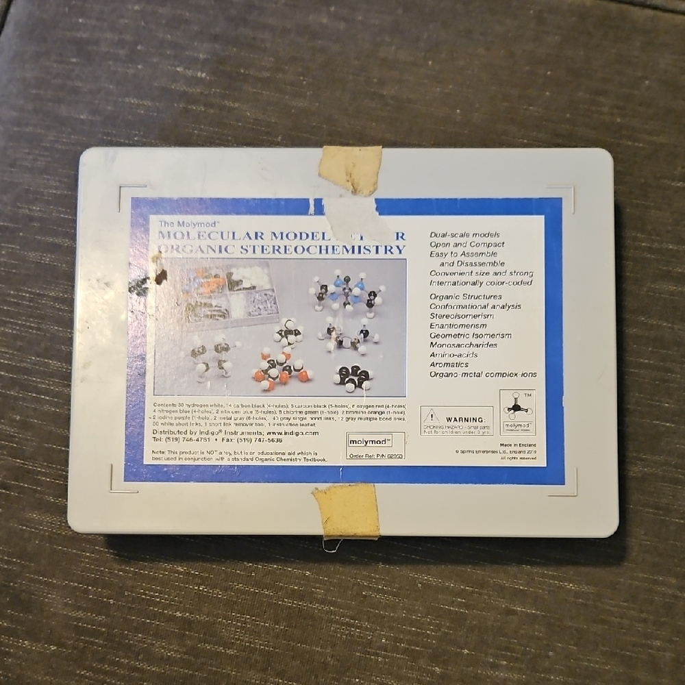 Molecular Model Kit for Organic Stereochemistry